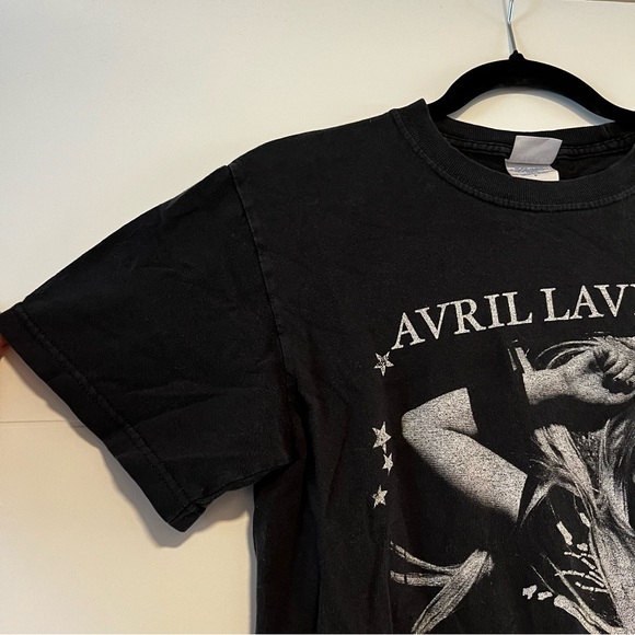 Avril Lavigne Vintage 2008 Tour Tee Shirt - Picture 2 of 13